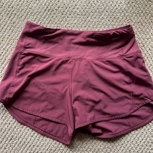 Speed Up High-Rise Shorts